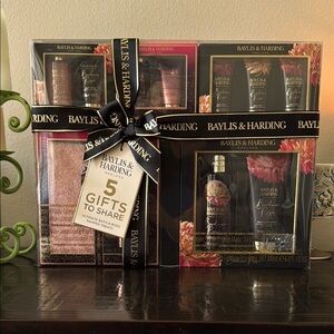 Luxurious Pink and Black Body Wash Collection